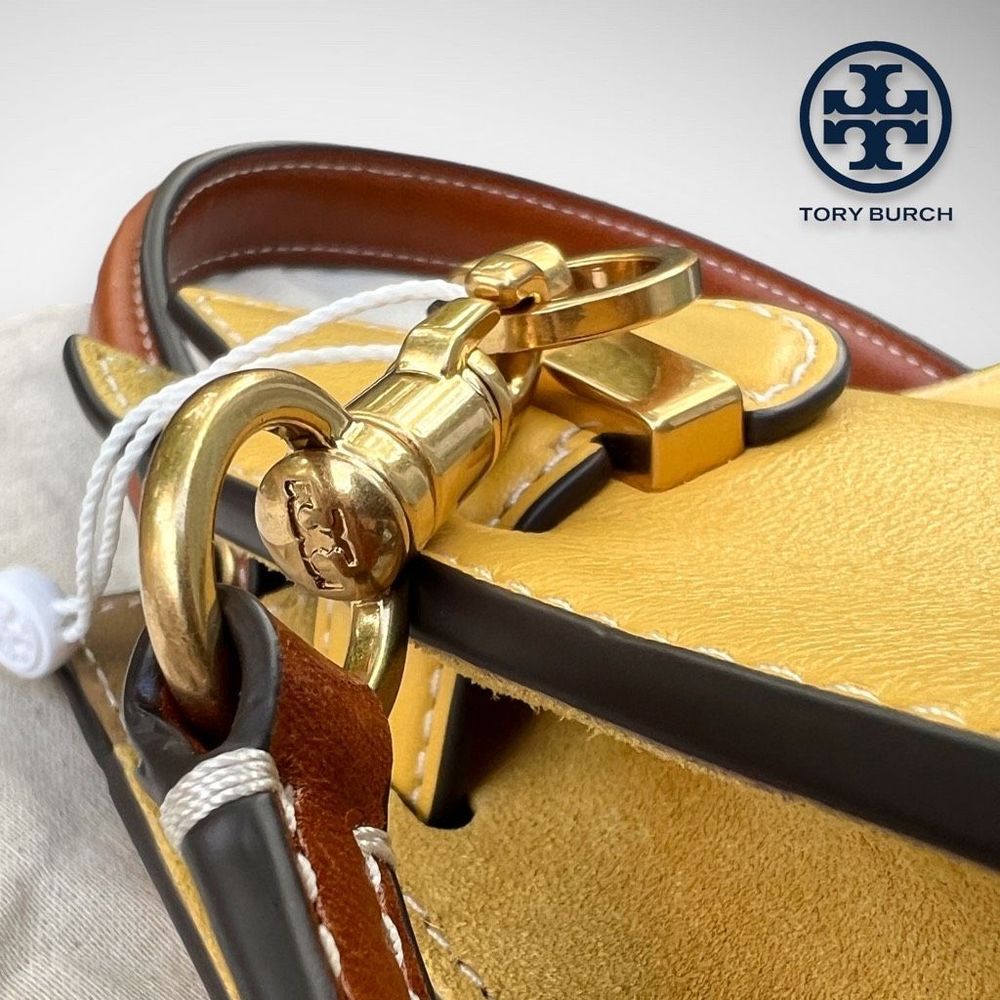 🚫SOLD ON VESTIAIRE🚫 NWT Tory Burch Lee Radziwill Petite Double Bag - Picture 10 of 17